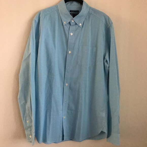 Gap Men's button down shirt checkered M - Picture 4 of 8